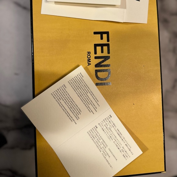 FENDI ROMA ITALY POOL SLIDES SANDALS FF LAMBS SHEARLING FUR - Picture 5 of 6